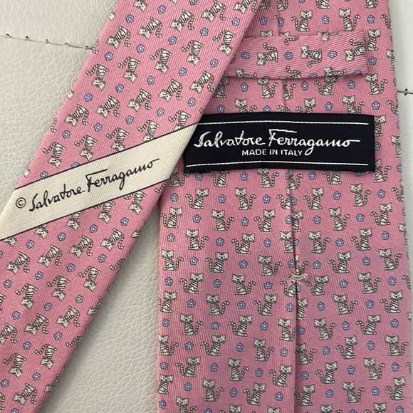 Salvatore Ferragamo Silk Tie - Picture 4 of 5